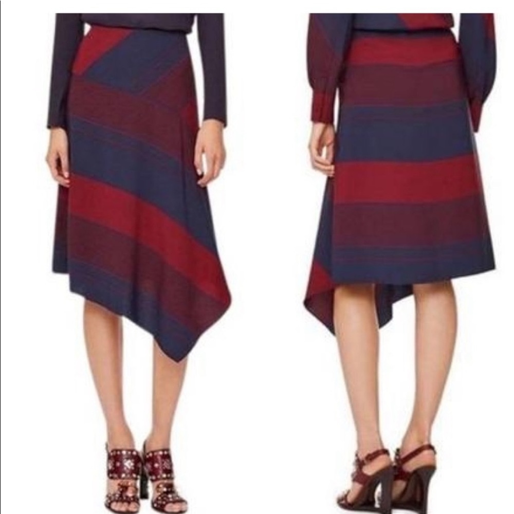 Tory Burch asymetrical skirt size 6